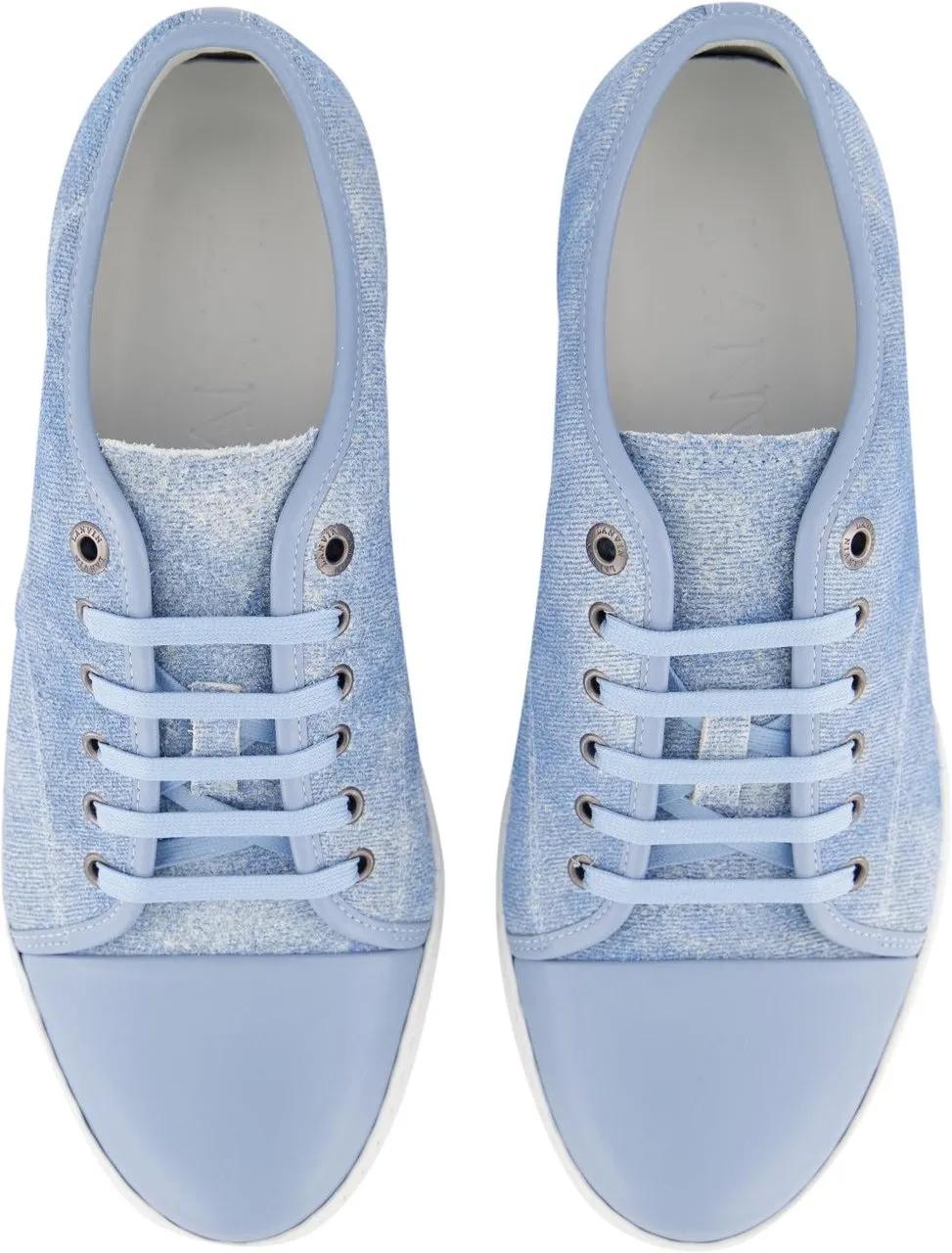 Thumbnail - Lanvin Low-Top Sneaker - Heren DBB1 Sneaker Licht Blauw - Gr. 6 - in Blau - für Damen