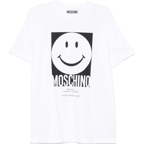 Moschino T-Shirts T-shirts and Polos White weiß