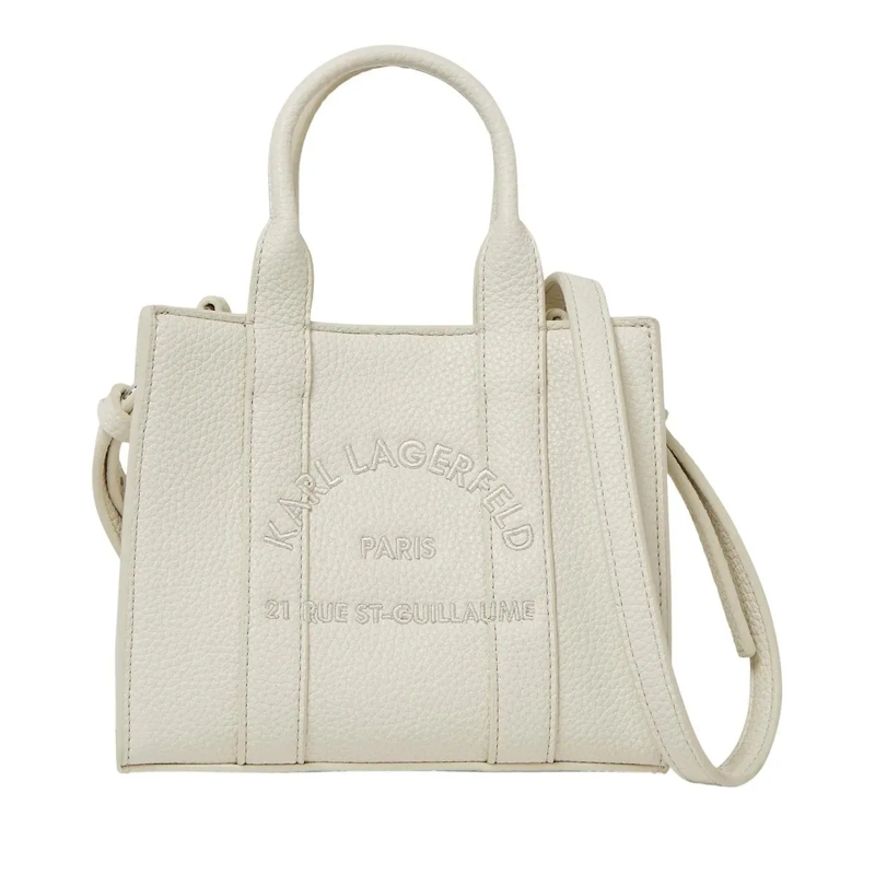 Karl Lagerfeld Shopper Rue St-Guillaume Mini-Tote-Bag Handtasche offwhite