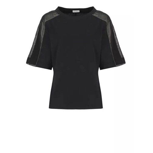 Brunello Cucinelli Cotton T-Shirt Black 