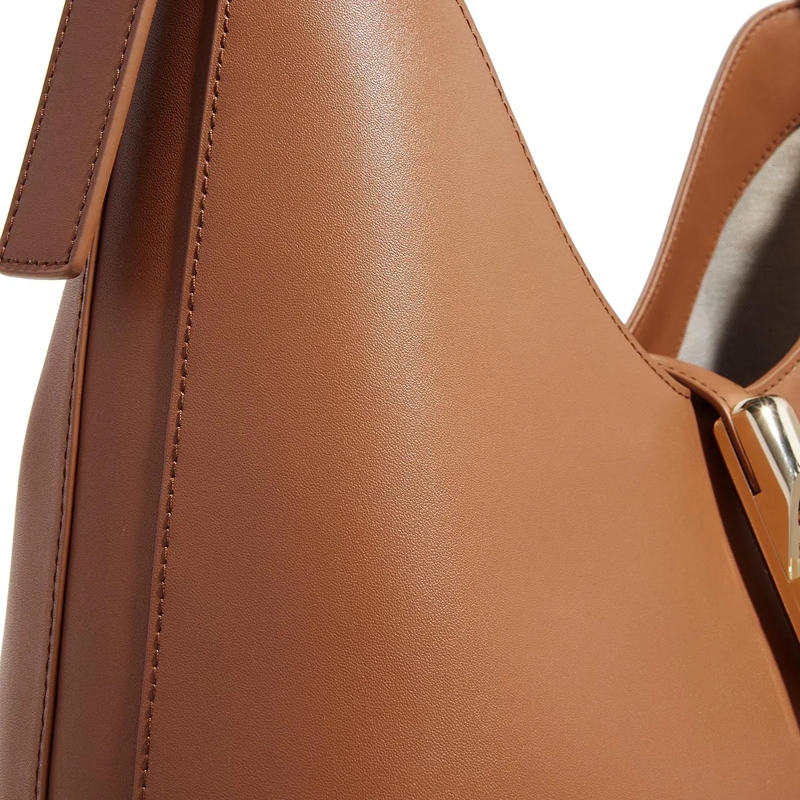 Furla Schultertasche Furla Goccia M Hobo Brandy(Image 4)