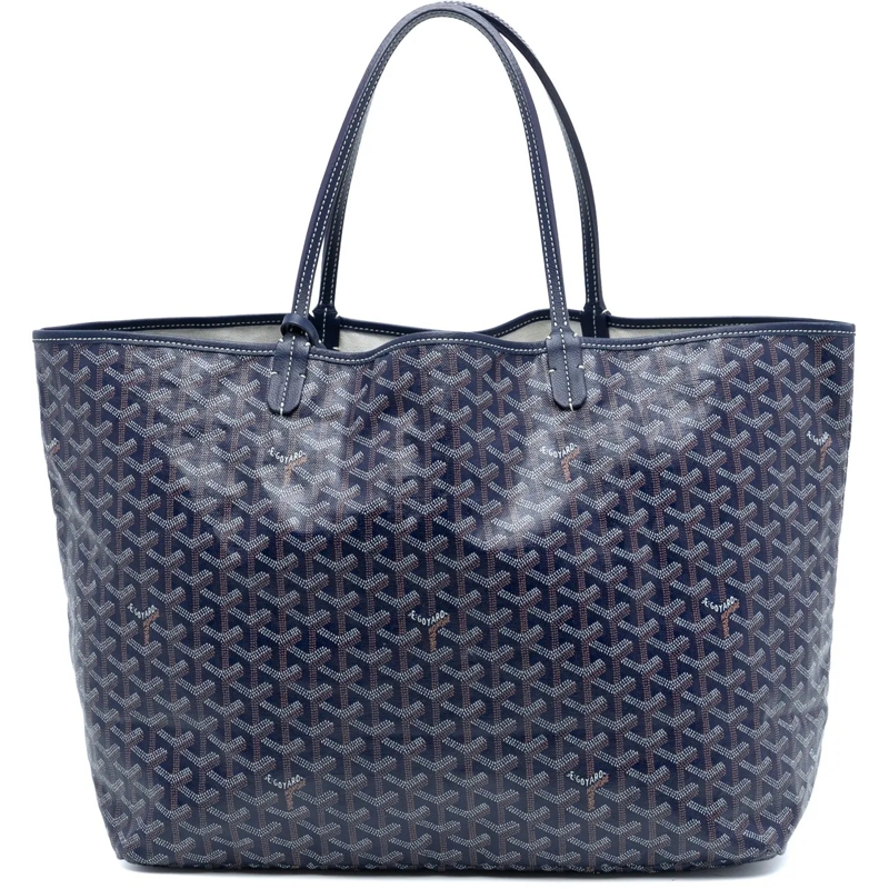 GOYARD Shopper Goyardine Saint Louis GM blau