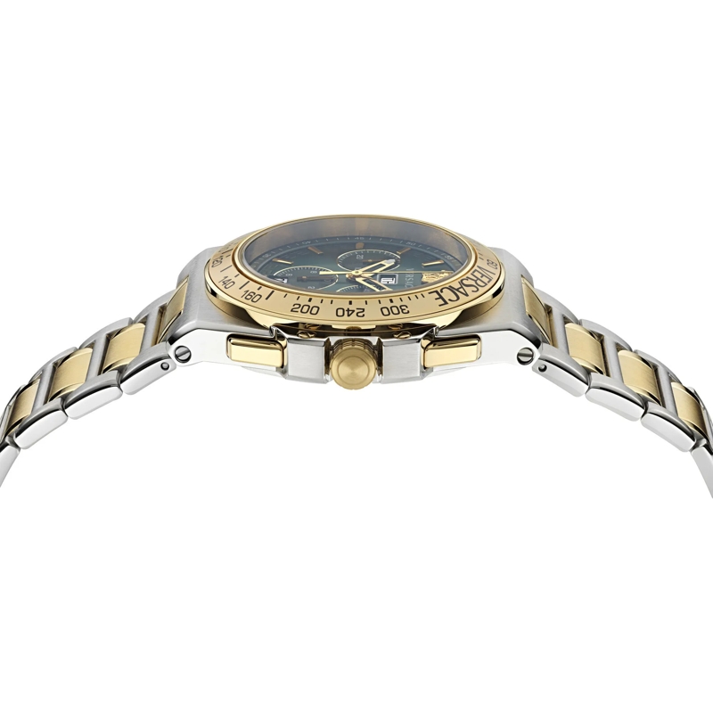 Versace Quarzuhr Quarz Chronograph Uhr Greca R gold(Image 4)