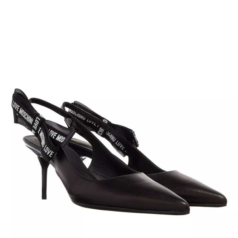 Love Moschino Pumps Love Bow Nero