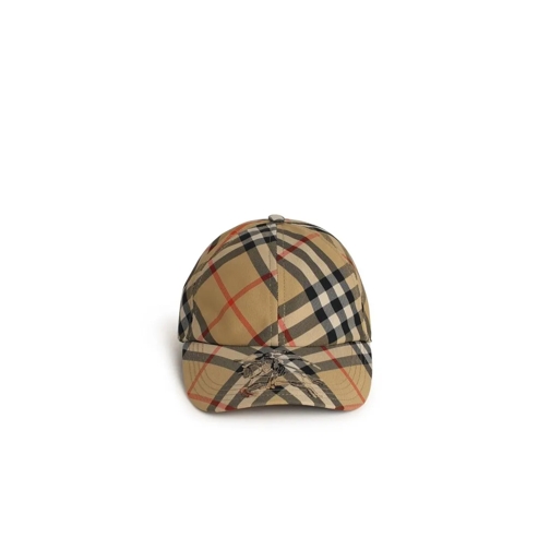 Burberry Hut Beige Polyester Cap Brown