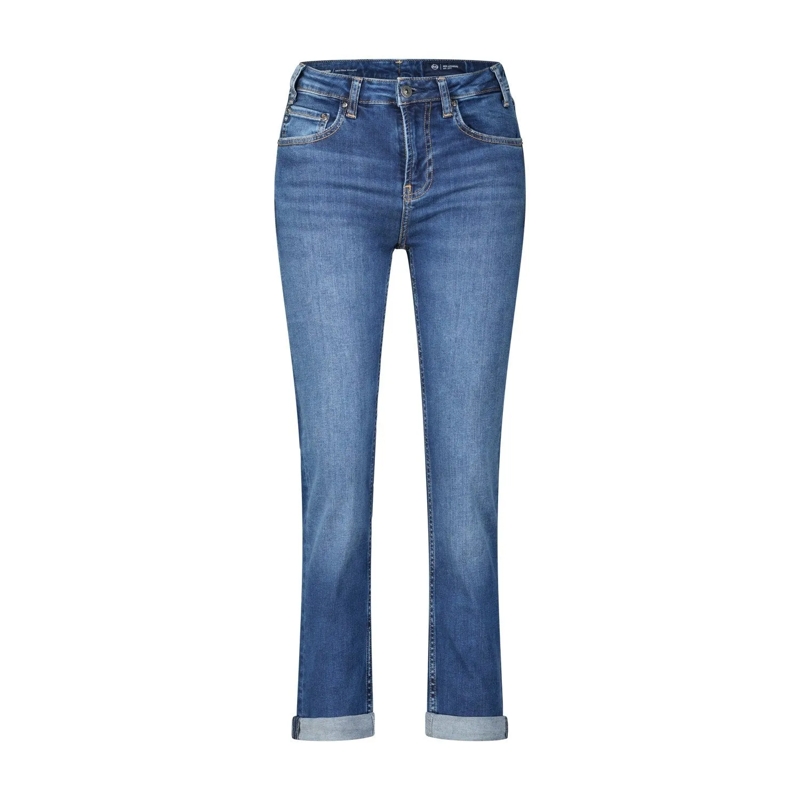 Adriano Goldschmied Jeans Straight Jeans Girlfriend Blau