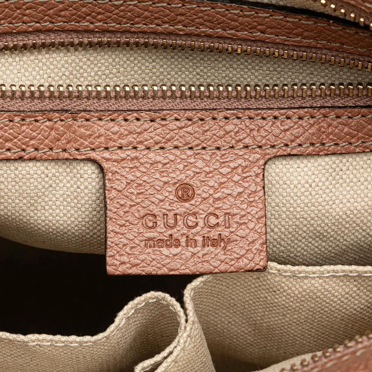 Thumbnail - Gucci Hobo Bags - Small GG Canvas Bree Satchel - Gr. unisize - in Braun - für Damen