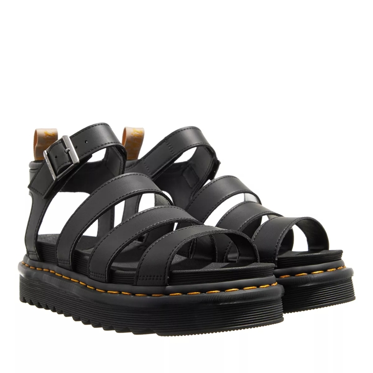 Dr. Martens V Blaire Black Strappy Sandal