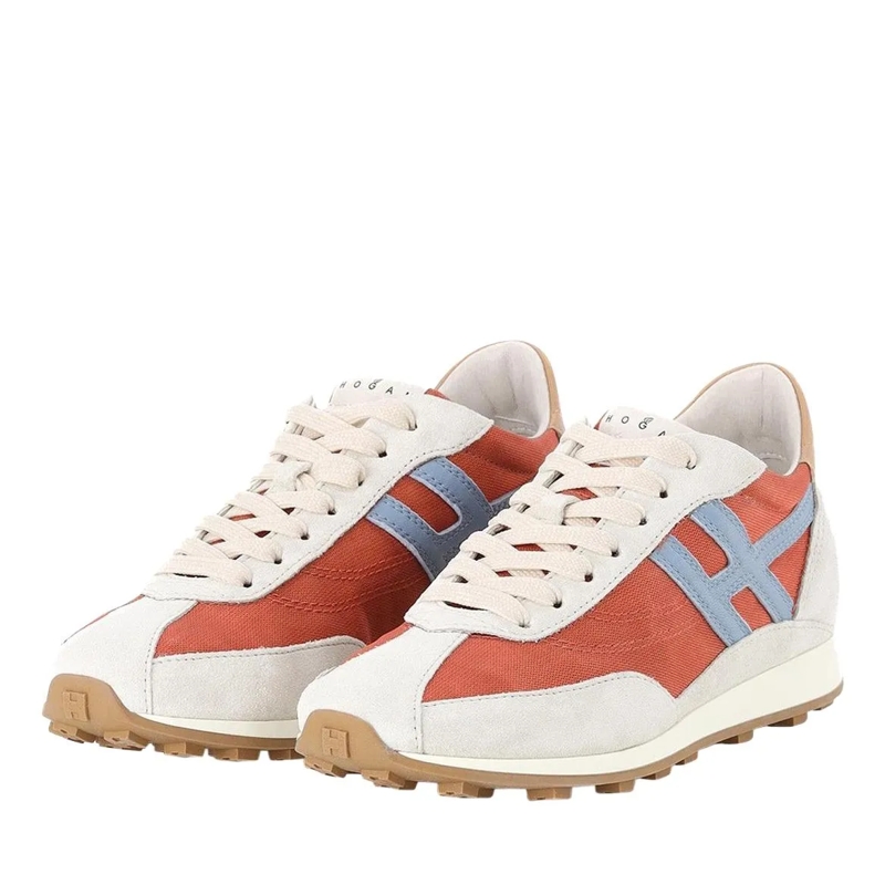 Hogan Veterschoenen Sneaker mit Logo mehrfarbig