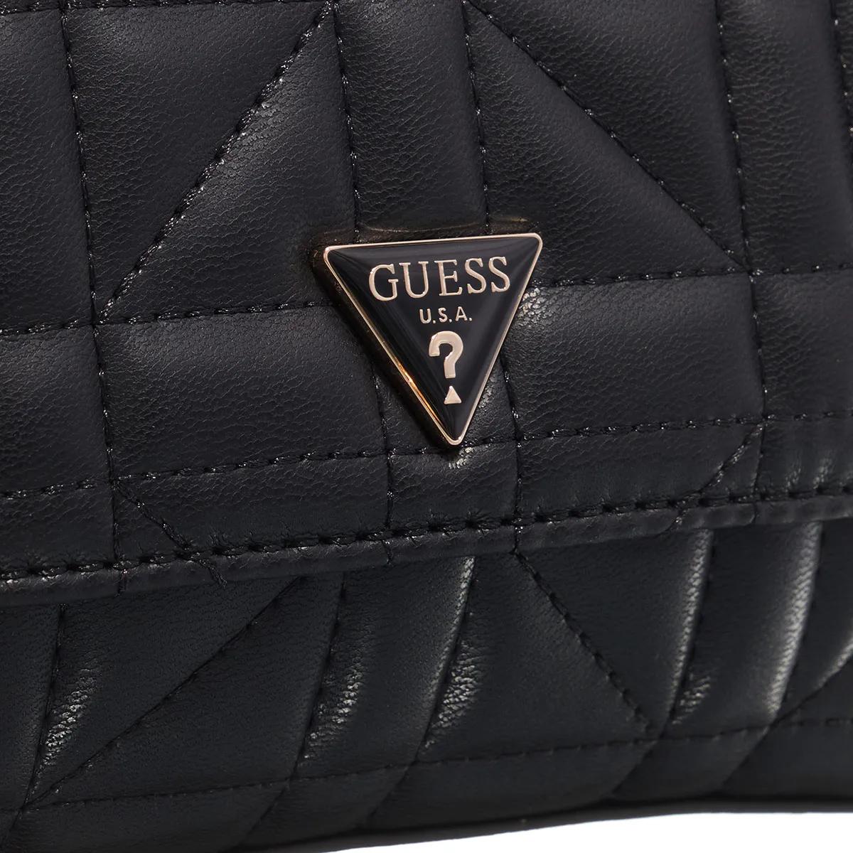 Guess Crossbody bags Edita Mini Cnvrtble Xbdy Flap in zwart