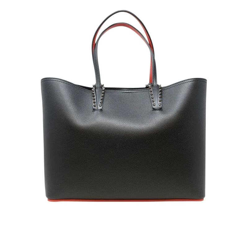 Christian Louboutin Schultertasche 3205218 Cm53 Black Leather Cabata Calf Empire Bag Black