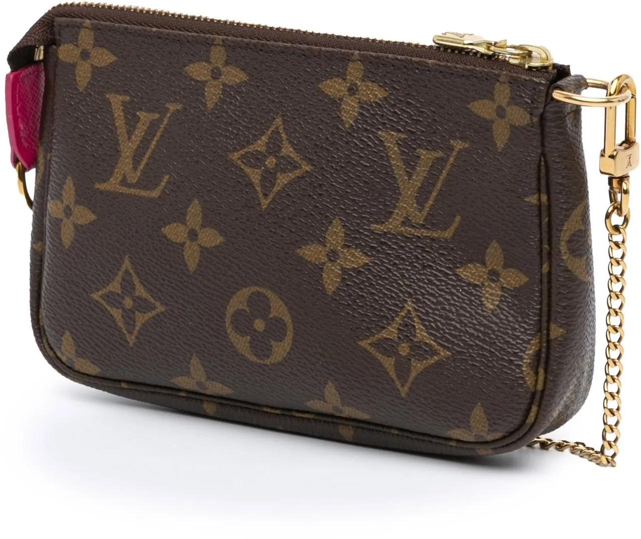 Louis Vuitton Hobo bags Monogram Bears on Skis Christmas Animation Mini Po in bruin