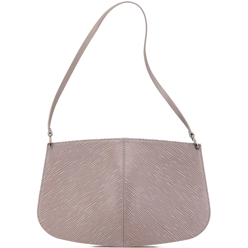 Louis Vuitton Sac à bandoulière Epi Demi Lune Pochette lila