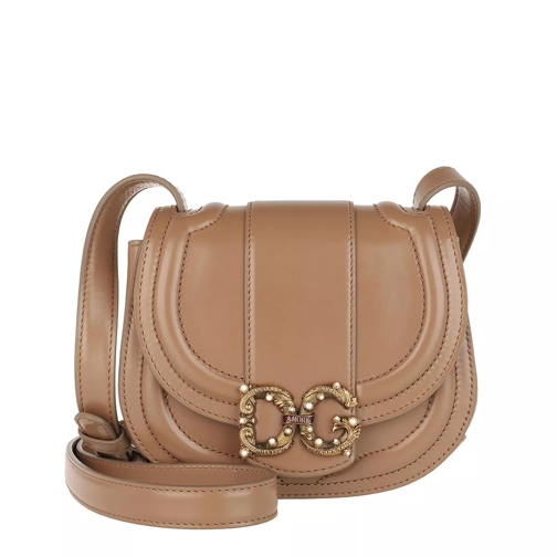 Dolce&Gabbana DG Amore Mini Crossbody Bag Beige Crossbody Bag
