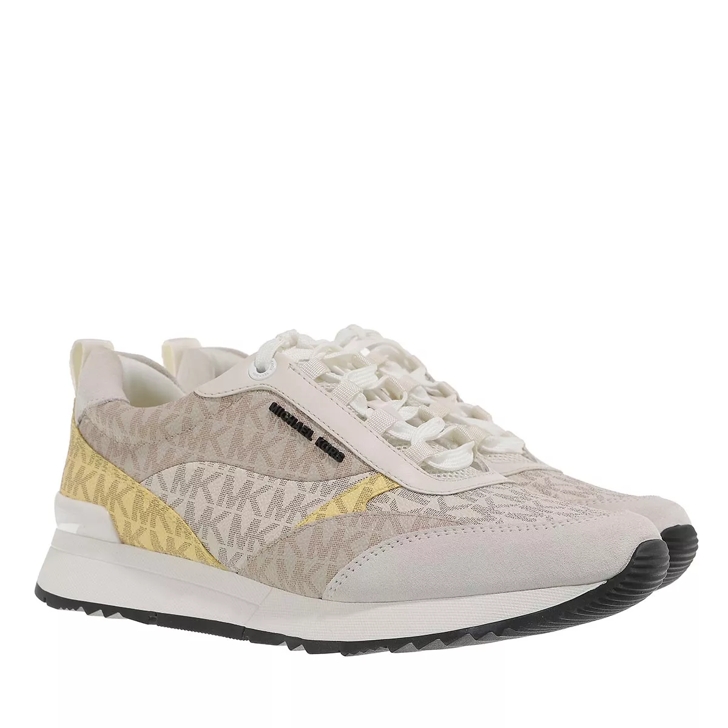Michael Kors Allie Stride Trainer Vanilla Mlti Low Top Sneaker