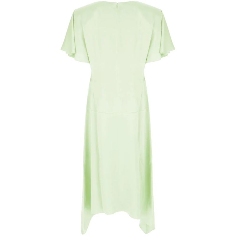 Stella McCartney Midikleid Stella Mccartney Pastel green acetate blend dress grün(Image 2)