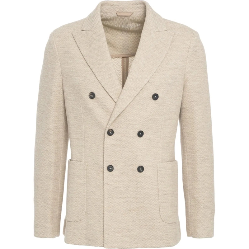 CIRCOLO 1901  Double-breasted blazer beige
