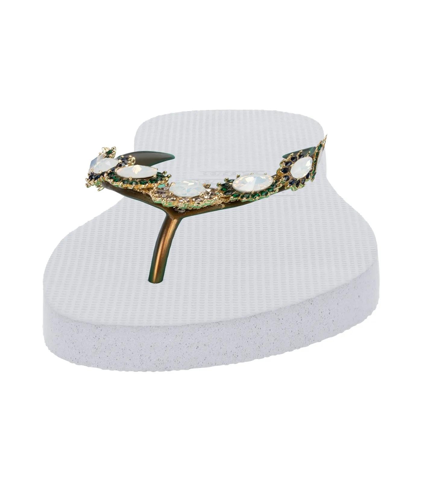 Thumbnail - UZURII Slipper & Pantoletten - Pantoffeln Pantoffel Boo Boo - Gr. 41,5 (EU) - in Weiß - für Damen