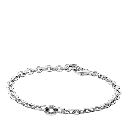 Pandora Pandora Signature Pavé Bold Chain Bracelet silver Armband