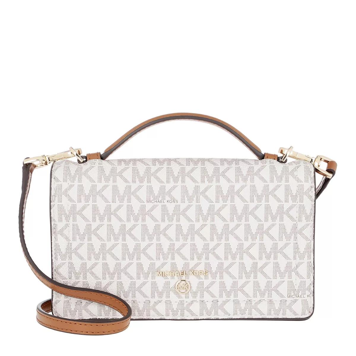 MICHAEL Michael Kors JET SET CHARM PHONE CROSSBODY - Umhängetasche - vanilla/acrn/offwhite  