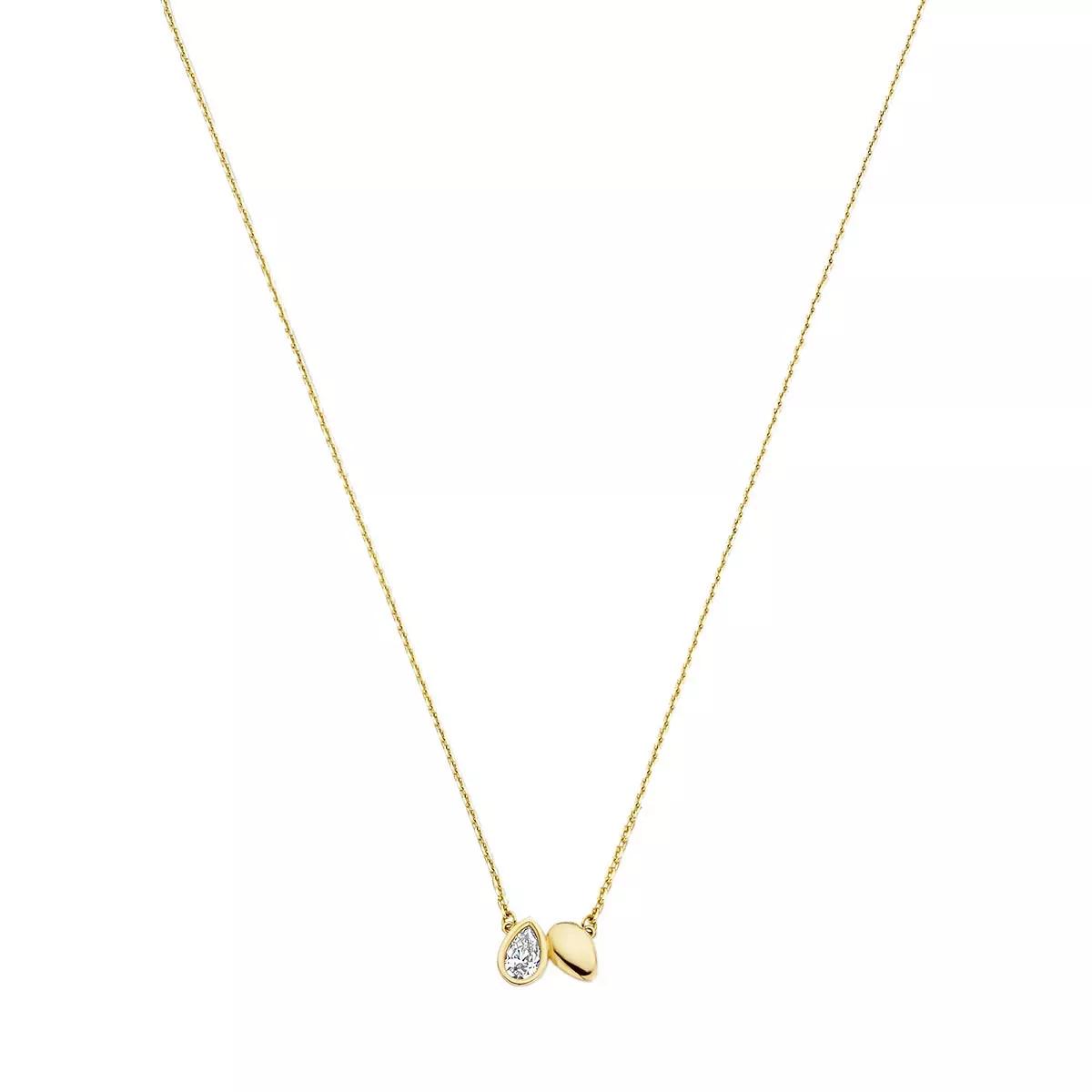 BELORO Halskette - Monte Napoleone Natalia 9 karat necklace with zirc - Gr. unisize - in Gold - für Damen