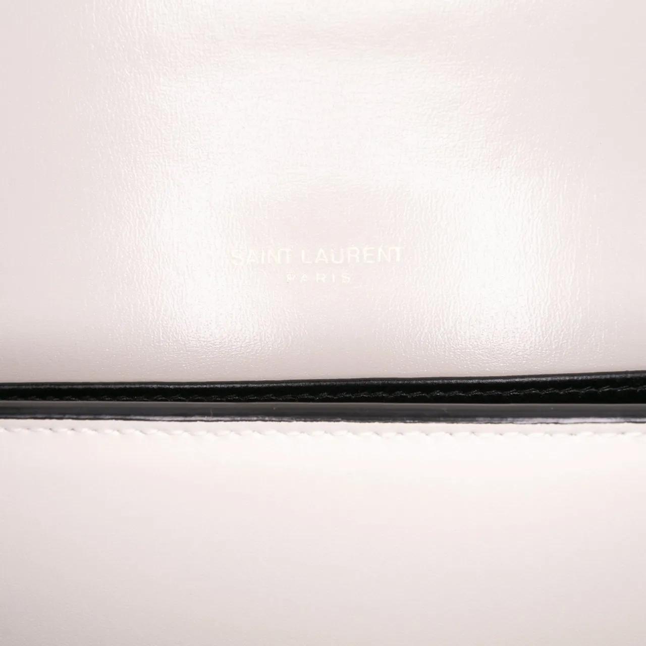 Thumbnail - Saint Laurent Hobo Bags - Bicolor Calfskin Uptown Chain Wallet - Gr. unisize - in Schwarz - für Damen