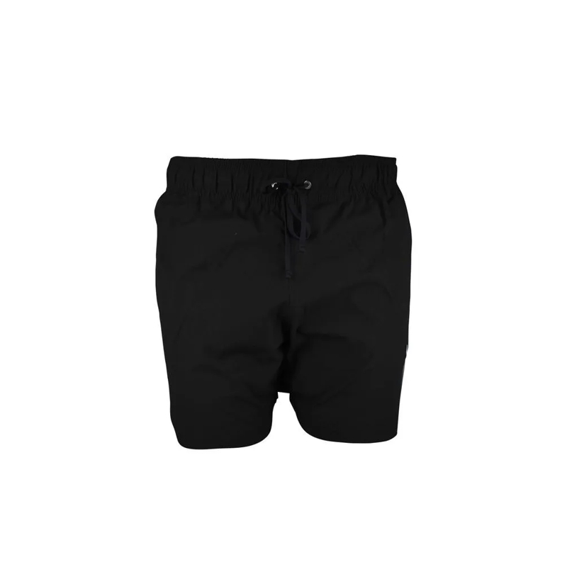 Amiri  Multicolored Dripping Logo Swim Shorts Black