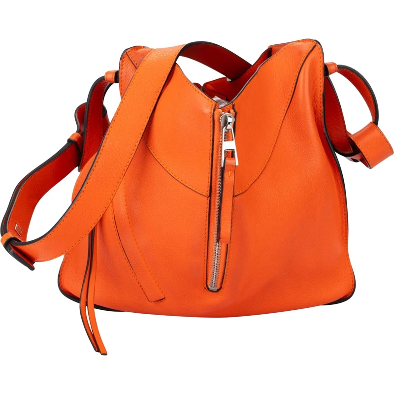 Loewe Sac à bandoulière Loewe Orange Leather Hammock Crossbody Bag mehrfarbig