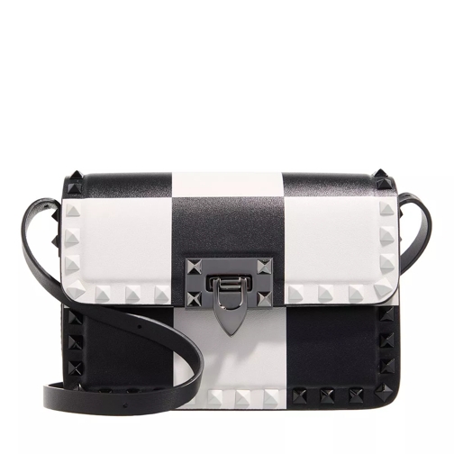 Valentino Garavani Small Shoulder Bag Rockstud Nero / Milk Schultertasche