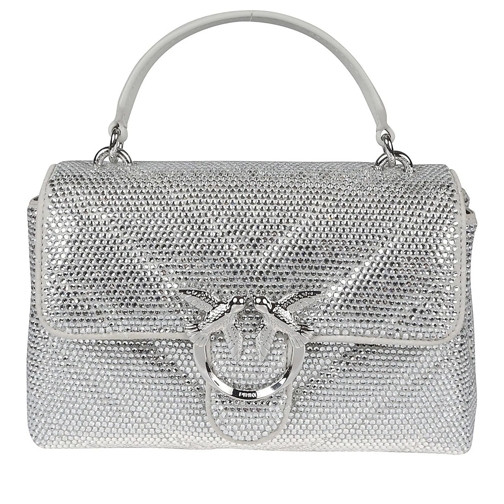 Pinko Draagtas Love Lady Puff Mini Bag Metallic silber