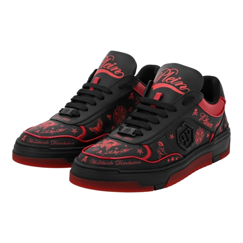 Philipp Plein Low-Top-Sneaker Lo-Top Sneakers schwarz