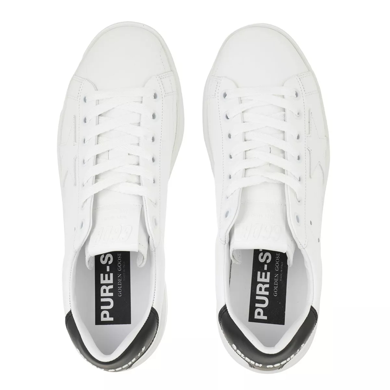 Golden Goose Low-Top-Sneaker Purestar Low Sneakers White/Black(Image 4)