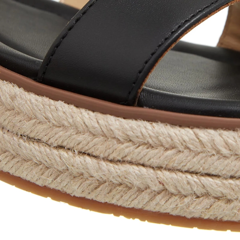 MICHAEL Michael Kors Sandalen Lynn Espadrille Sandal Black(Image 4)