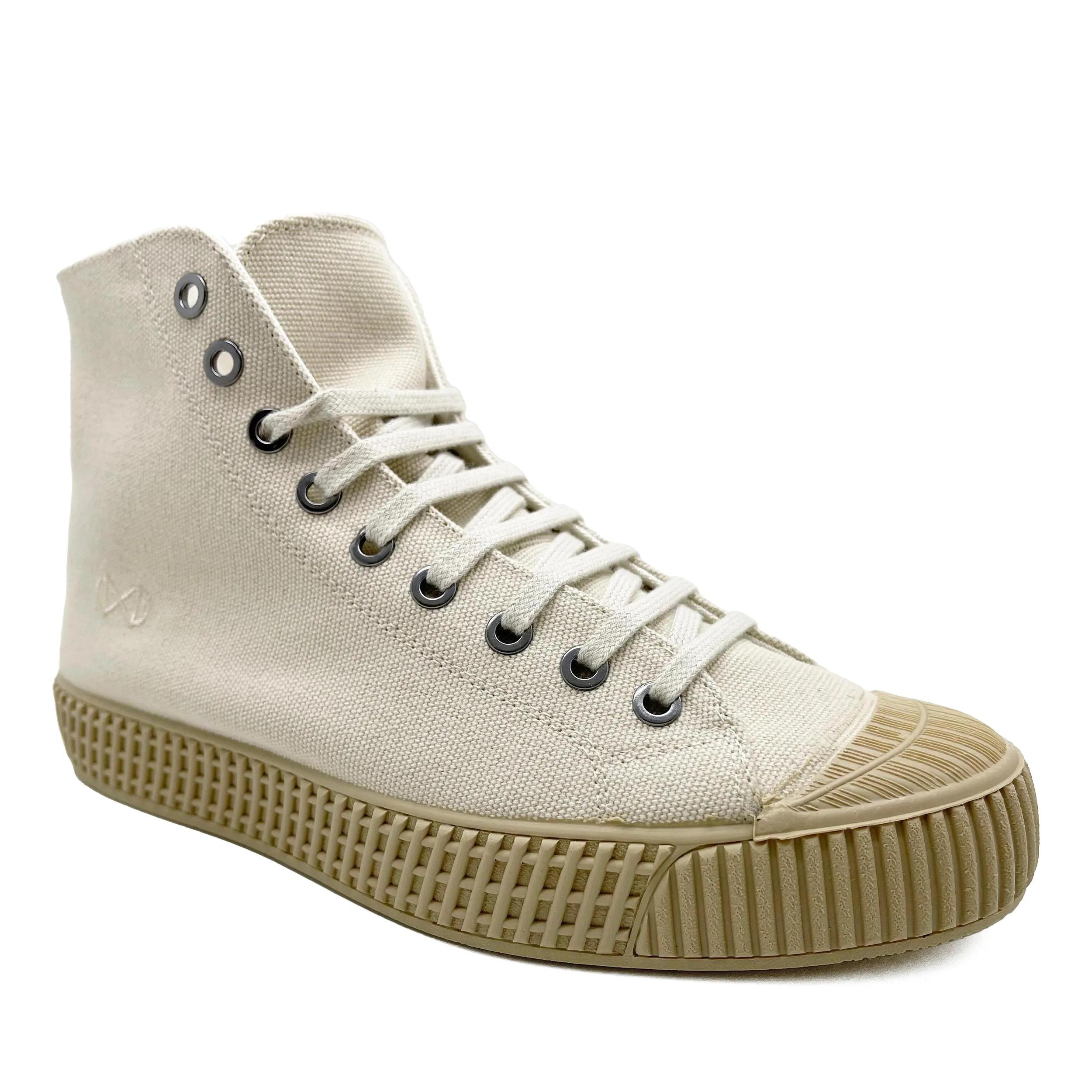 nat-2 Sneakers - nat-2™ Mono sahara (W/M/X) vegan, aus Biobaumwolle - Gr. 41 (EU) - in Beige - für Damen