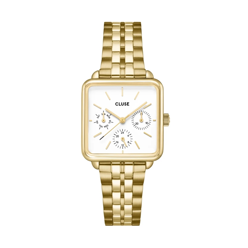 CLUSE Montre à quartz Tetragone Uhr Gold