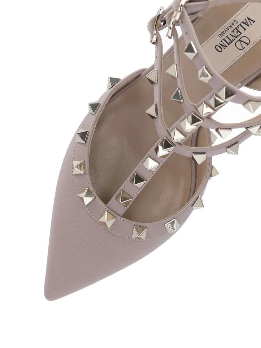 Thumbnail - Valentino Garavani Hohe Schuhe - Rockstud 65' Pumps – Pink - Gr. 36 (EU) - in Rosa - für Damen