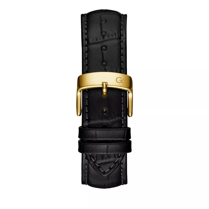 Gc black and online gold watch