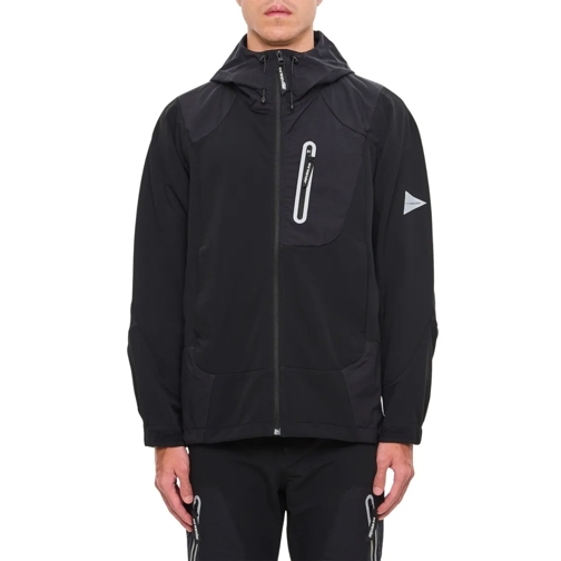 And Wander Übergangsjacke Stretch Shell Jacket Black