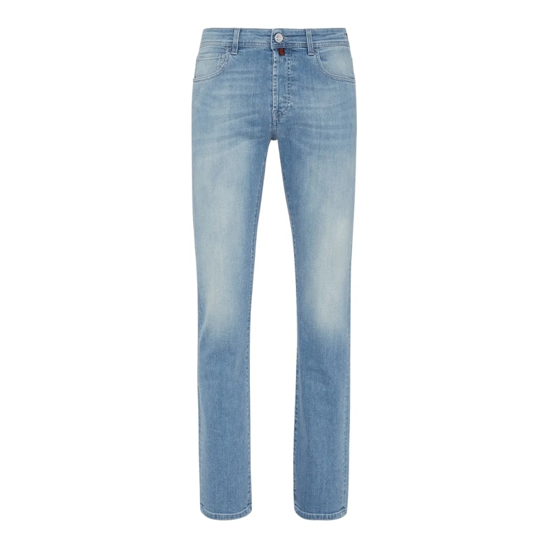 BILLIONAIRE Jeans mit geradem Bein Jeans Regular Fit hell-blau