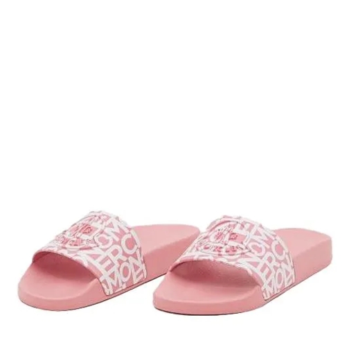 Moncler Jeanne Slides Pink Slip-in skor