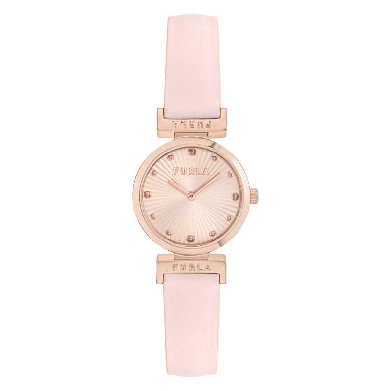 Furla Quarzuhr Quarz-Analoguhr Furla Twist pink