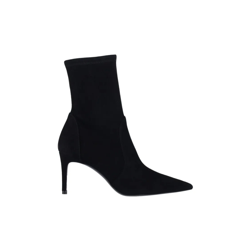 Stuart Weitzman Bottes Stuart Power Ankle Boots – Black Black