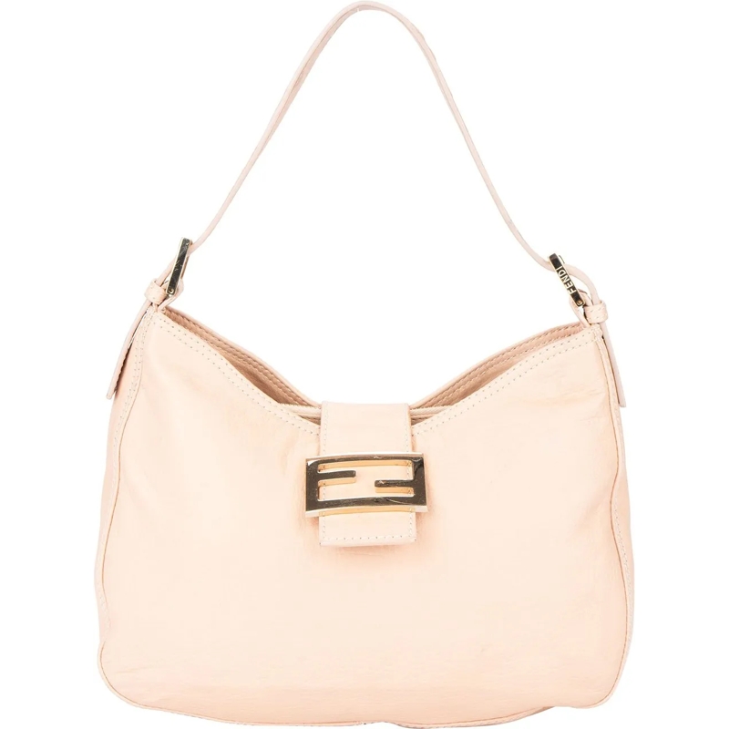 Fendi Schultertasche Fendi FF Rose Leather Baguette Handbag mehrfarbig