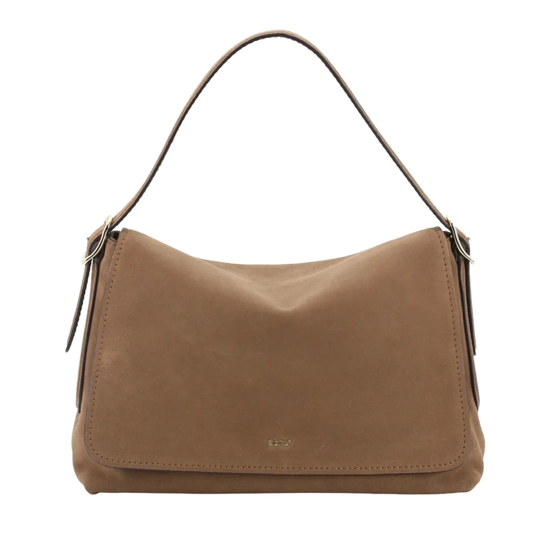 Abro Schultertasche Schultertasche CARINA camel