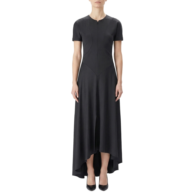 Victoria Beckham Maxikleid Elastisches Midikleid schwarz(Image 2)