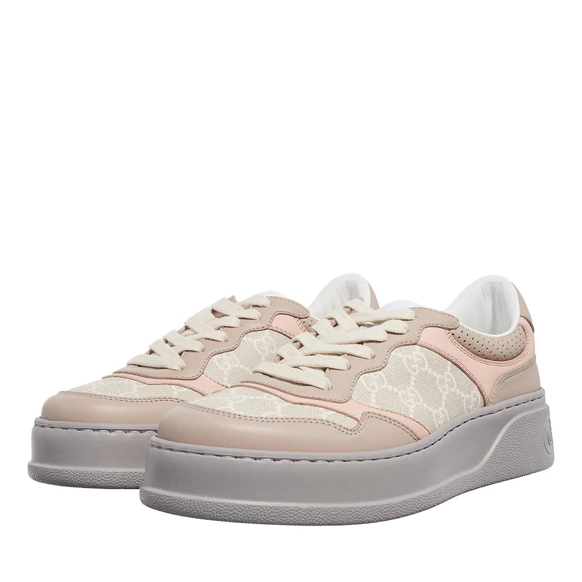 Gucci Low-Top Sneaker - Gg Supreme Low-Top Sneakers - Gr. 37 (EU) - in Beige - für Damen