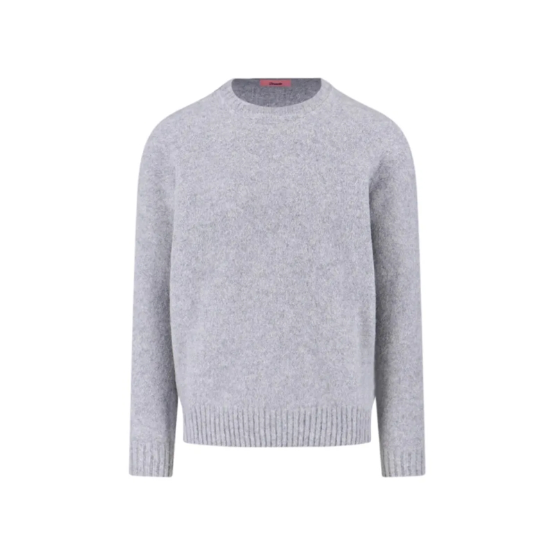 Drumohr Pull Wool Sweater – Light Grey Grey