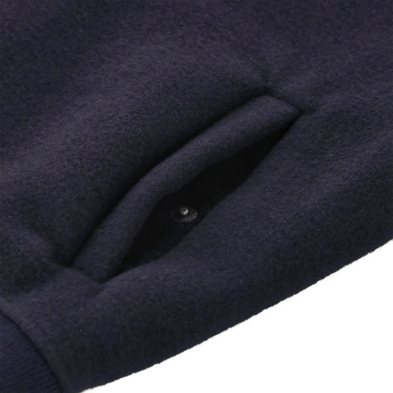 Etro Übergangsjacke Blouson aus Woll-Mix blau(Image 4)