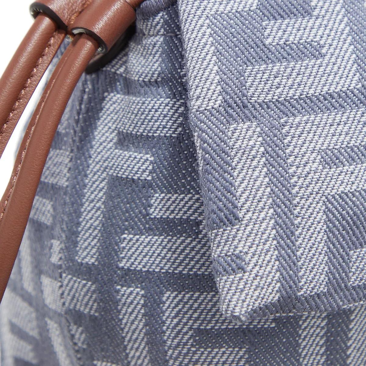 Fendi Crossbody bags Mamma Baguette Bucket Bag in grijs
