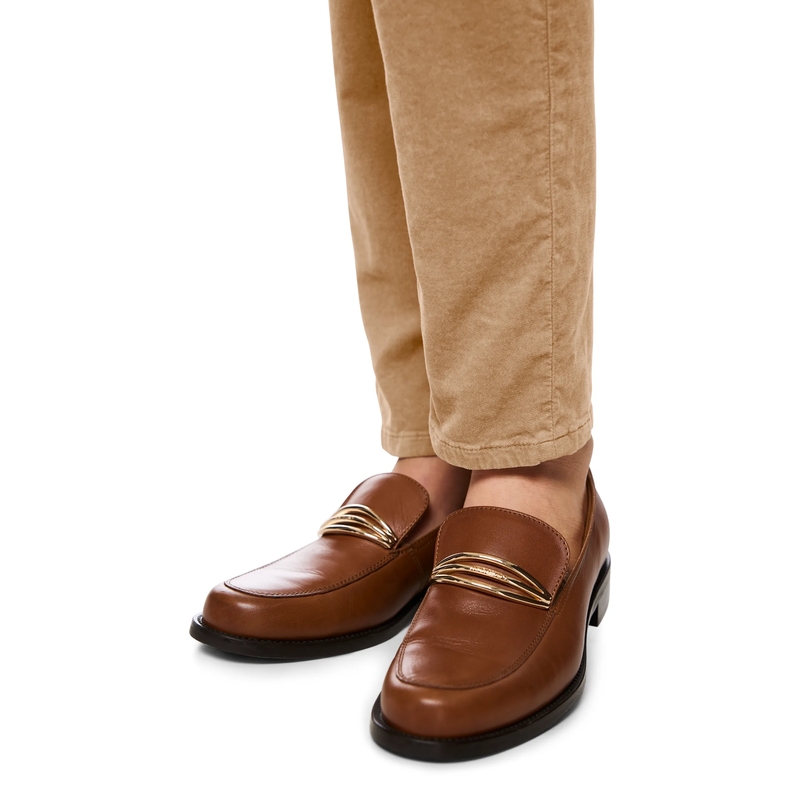 Marc Cain Stoffen broek Hose SILEA tannin(Image 5)